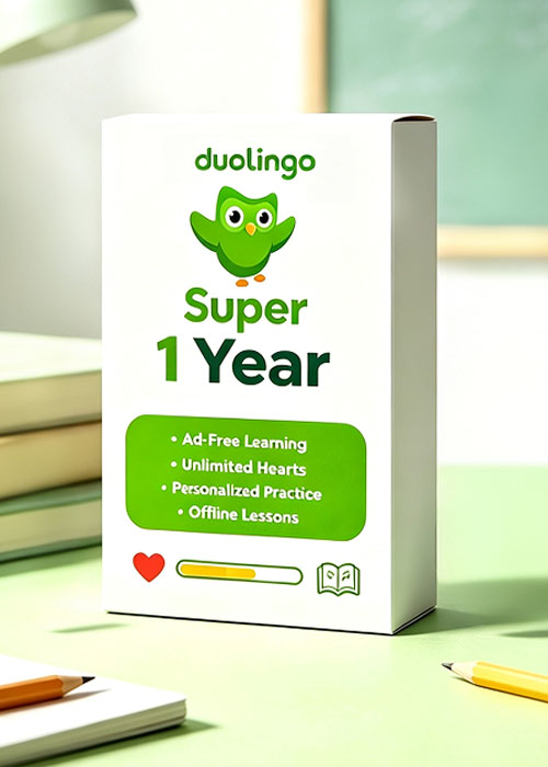 gvggmall, Super Duolingo 1 Year Subscription