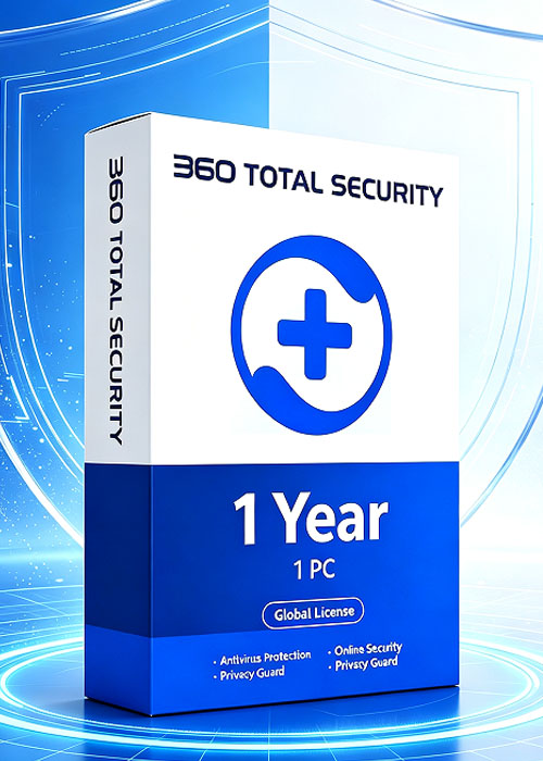 gvggmall, 360 Total Security 1 year 1 PC Global