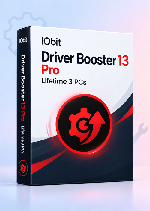 gvggmall, IObit Driver Booster 13 Pro Lifetime 3 PCs CD Key Global