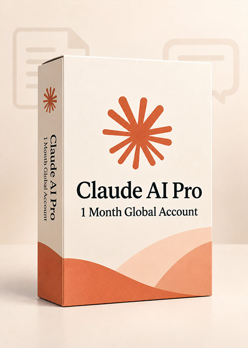 gvggmall, Claude AI Pro 1 Month Global Account