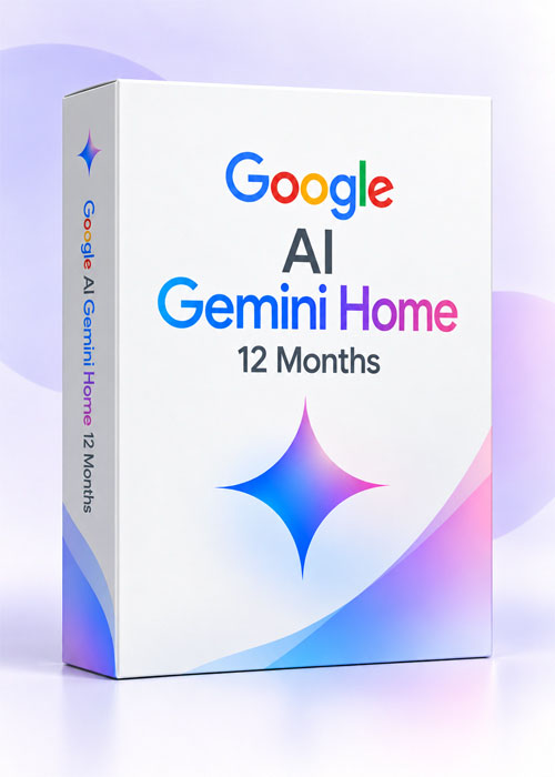 gvggmall, Google AI Gemini Home 12 Months (Family Share)