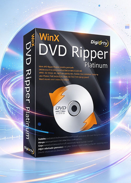 gvggmall, WinX DVD Ripper Platinum Standard License 1Year 3 Device