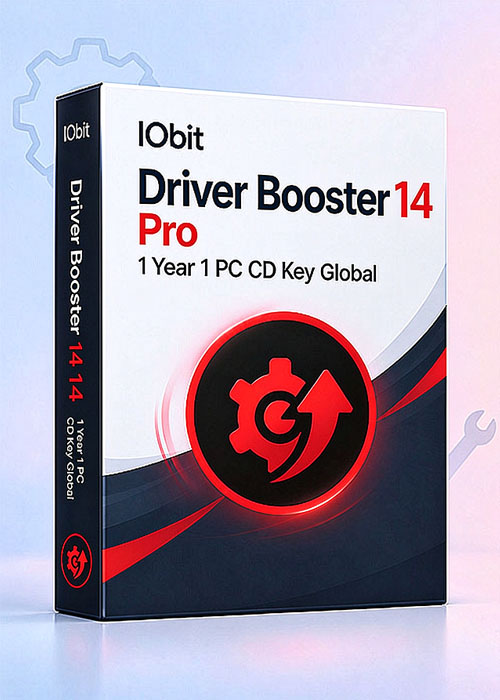 gvggmall, IObit Driver Booster 14 Pro 1 Year 1 PC CD Key Global